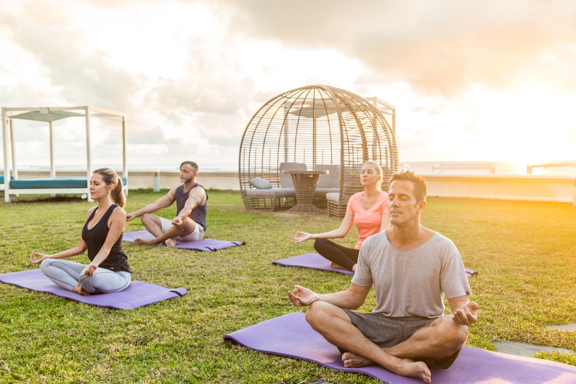 Holistic Well-Being: Mindfulness, Movement, Nutrition, and Social Connections